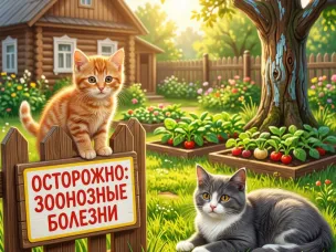 Чем можно заразиться от животных в городе и на даче