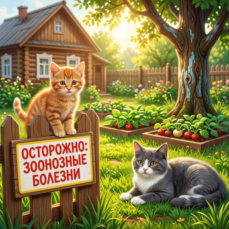 Чем можно заразиться от животных в городе и на даче